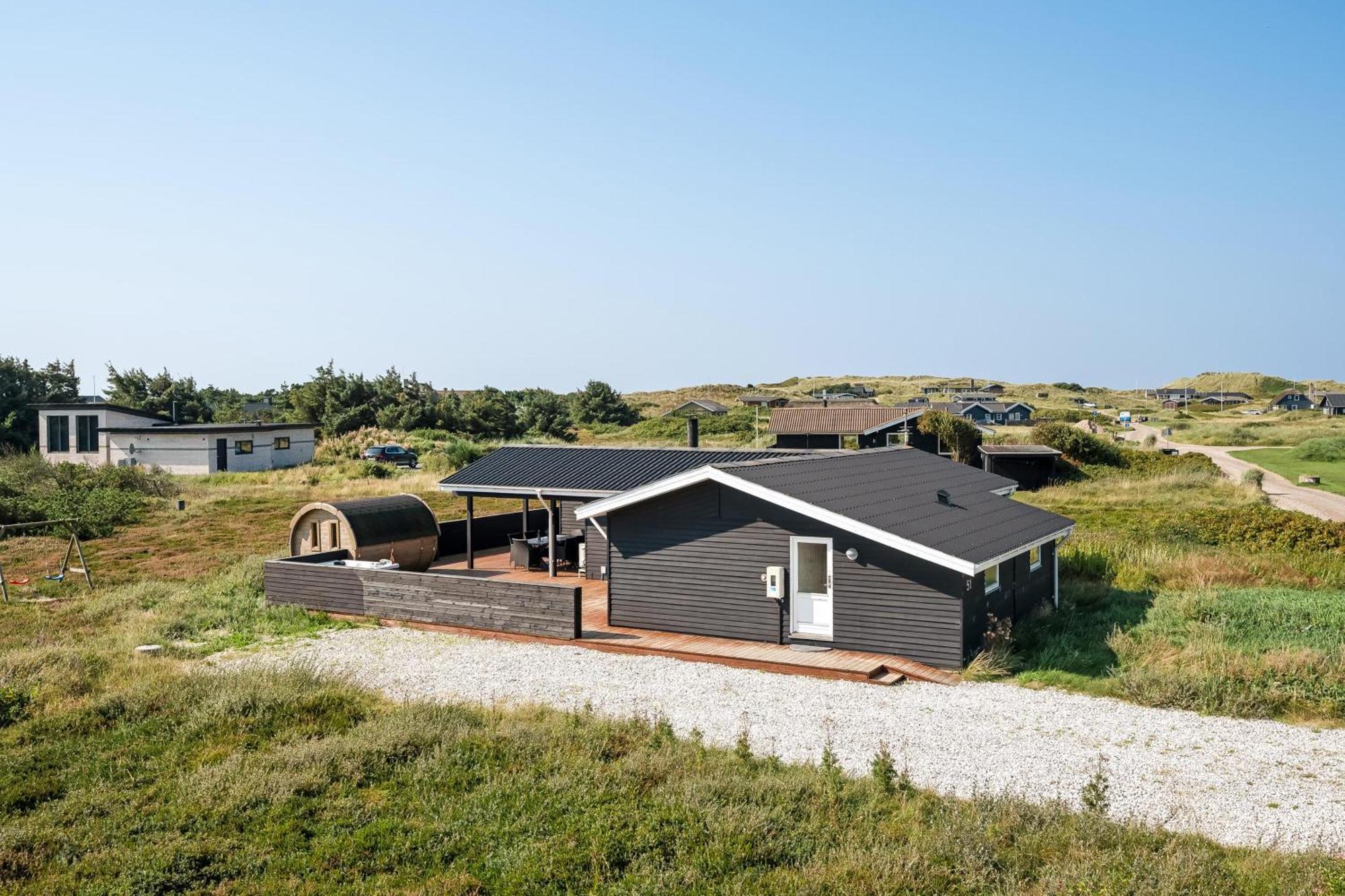 Charming Holiday Home Near The North Sea, With Outdoor Sauna And Outdoor Spa, 灵克宾 外观 照片