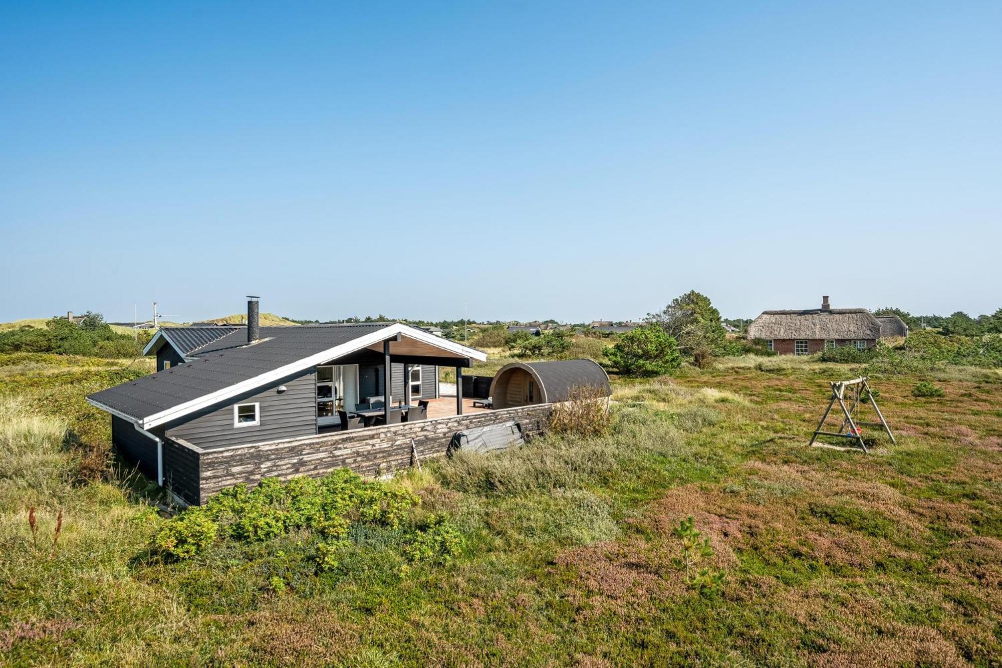 Charming Holiday Home Near The North Sea, With Outdoor Sauna And Outdoor Spa, 灵克宾 外观 照片